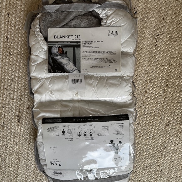 BRAND NEW 7AM Enfant - Blanket 212 Evolution Stroller & Car Seat Footmuff 6M-4T - Picture 3 of 10